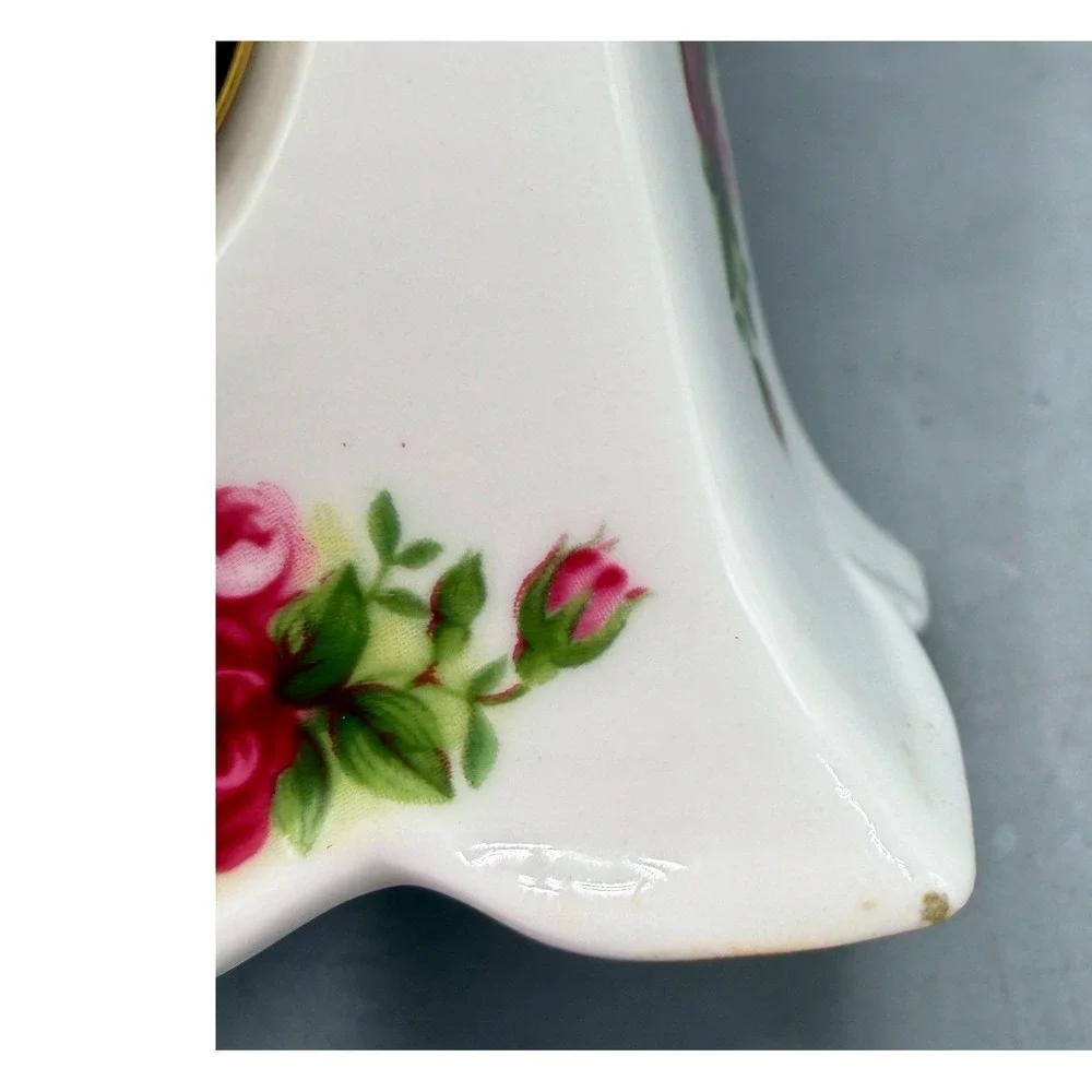 Royal Albert Old Country Roses Bone China Mini Carriage Clock *Doesn't Keep Time - Picture 14 of 15